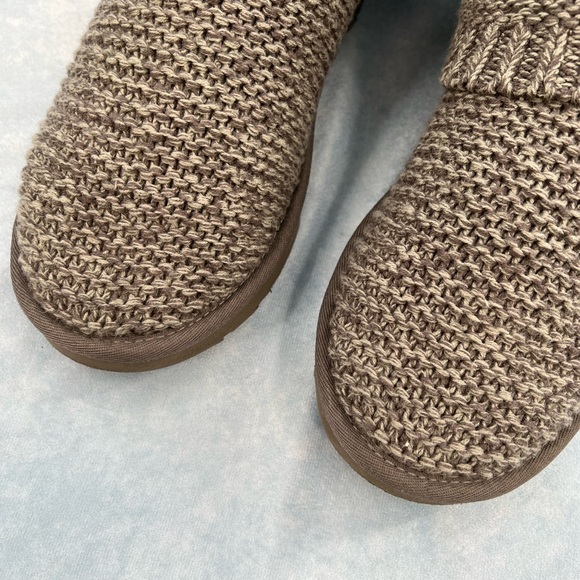 Ugg Cardy Charcoal Sweater Boot 10 - Picture 7 of 12
